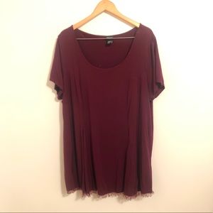 Torrid 2X Maroon Top